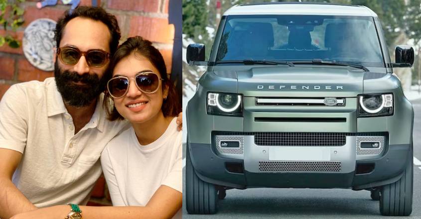 Fahadh Faasil and Nasriya Celebrate Anniversary with a New Land Rover Defender