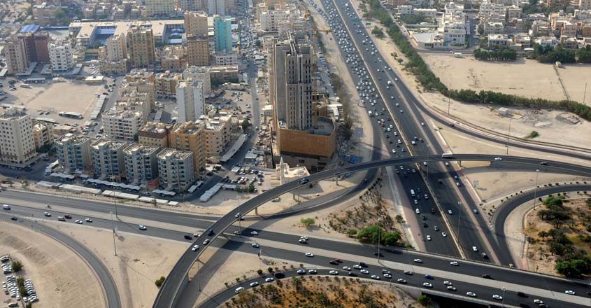Kuwait-City-road Kuwait-City-road