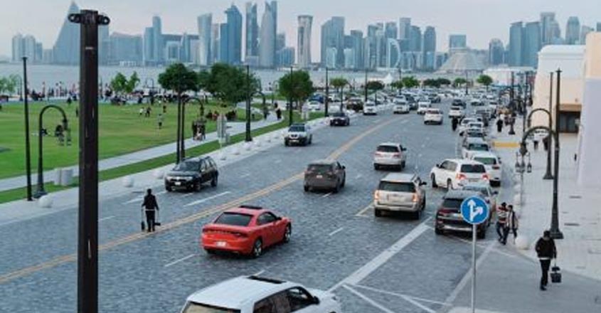 Authorities have strengthened road safety in Qatar;  Traffic violations decrease |  Gulf News |  Qatar Road |  Traffic |  Gulf News |  News from the Middle East