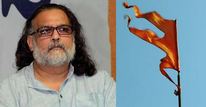 tushar-gandhi-rss-flag tushar-gandhi-rss-flag