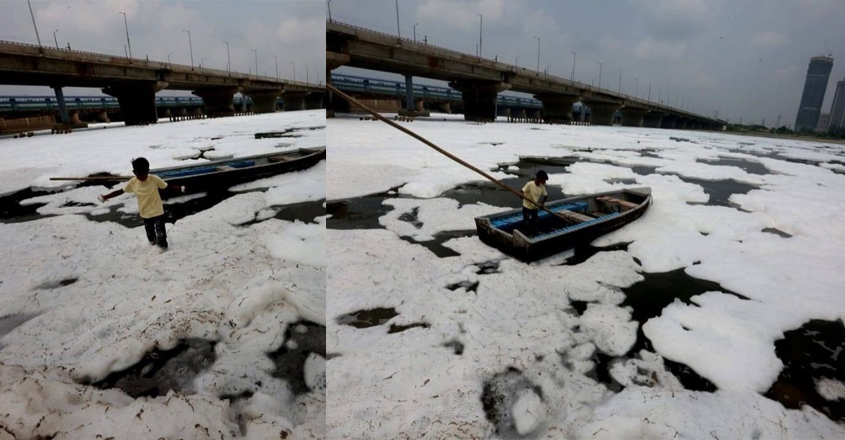 yamuna-pollution yamuna-pollution