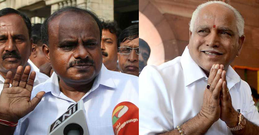 kumaraswami-yediyurappa kumaraswami-yediyurappa