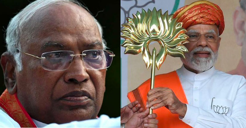 മോദിയെ രാവണനെന്നു വിളിച്ച് ഖർഗെ; ഗുജറാത്തിന്റെ പുത്രനെ അപമാനിച്ചെന്ന് ...