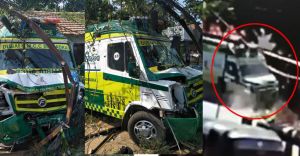 കുരുന്നുജീവന് രക്ഷിക്കാൻ എട്ട് മണിക്കൂർ കുതിപ്പ്; മടങ്ങവെ അപകടം; നടുക്കം; വിഡിയോ കുരുന്നുജീവന് രക്ഷിക്കാൻ എട്ട് മണിക്കൂർ കുതിപ്പ്; മടങ്ങവെ അപകടം; നടുക്കം; വിഡിയോ