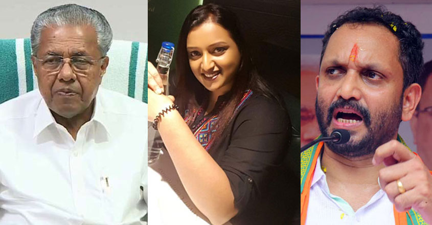 pinarayi-swapna-surendran pinarayi-swapna-surendran