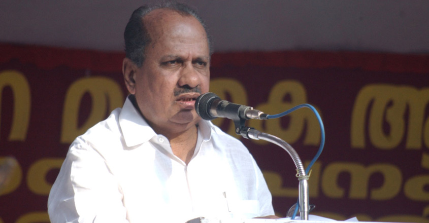 K.K. Ramachandran minister for health