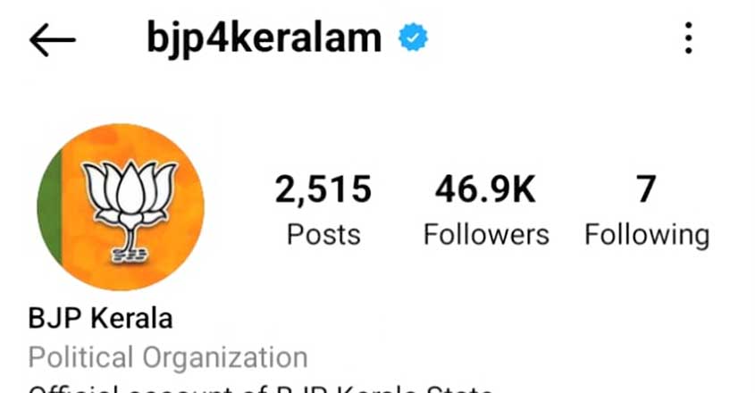bjp-Social-media