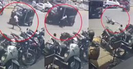 റോഡ് കടക്കുന്നതിനിടെ ഓട്ടോ ഇടിച്ചു തെറിപ്പിച്ചു; 7 വയസുകാരന് അദ്ഭുതരക്ഷ റോഡ് കടക്കുന്നതിനിടെ ഓട്ടോ ഇടിച്ചു തെറിപ്പിച്ചു; 7 വയസുകാരന് അദ്ഭുതരക്ഷ