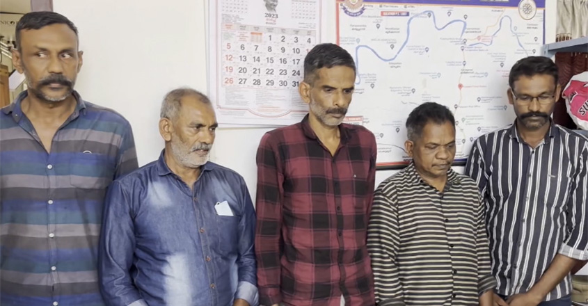 koppam-theft-case-five-arre