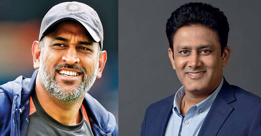 dhoni-kumble dhoni-kumble