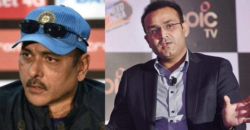 ravi-shastri-sehwag ravi-shastri-sehwag
