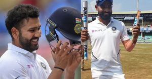 കുറച്ച് ബിരിയാണി അകത്ത് ചെന്നാൽ ഷമി തകർക്കും; രഹസ്യം പരസ്യമാക്കി രോഹിത്; വിഡിയോ