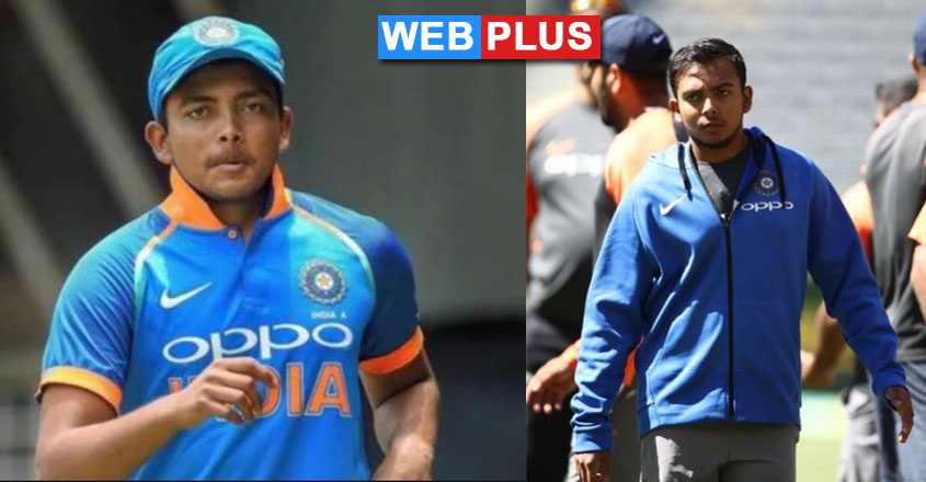 pritvi-shaw pritvi-shaw