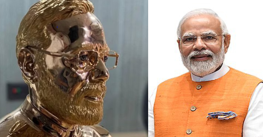 modi-gol-statue