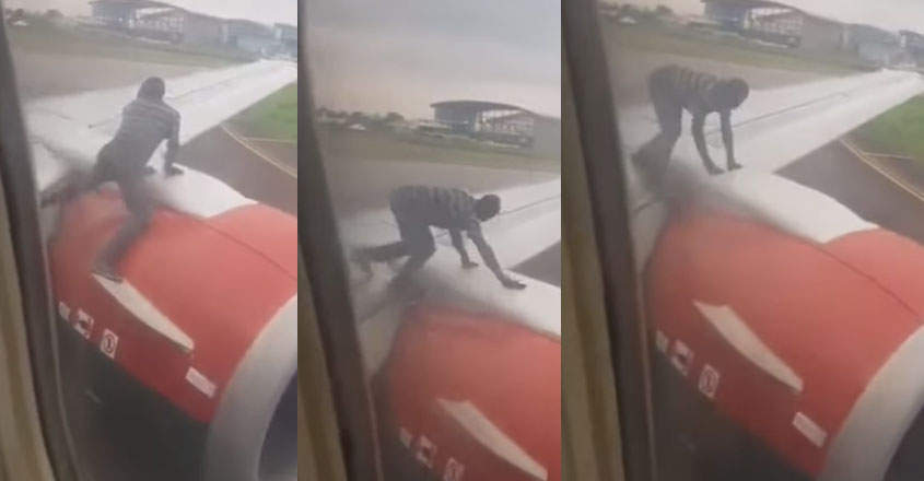 flight-man-video-viral flight-man-video-viral