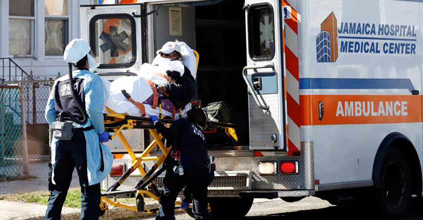 HEALTH-CORONAVIRUS-USA-EMTS HEALTH-CORONAVIRUS-USA-EMTS