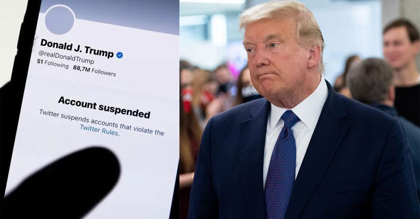 Donald Trump no longer has a place;  Twitter says ban banned for life