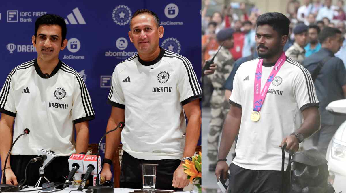 gambhir-agarkar-sanju