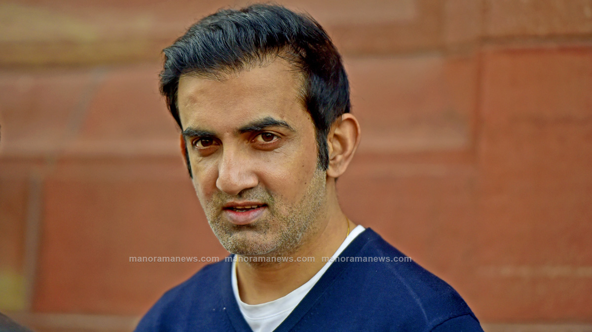 New Delhi 2022 December 20 : Gautam Gambhir , Bharatiya Janata Party Leader , Member of Loksabha from East Delhi(NCT of Delhi)

@ Rahul R Pattom / Manorama