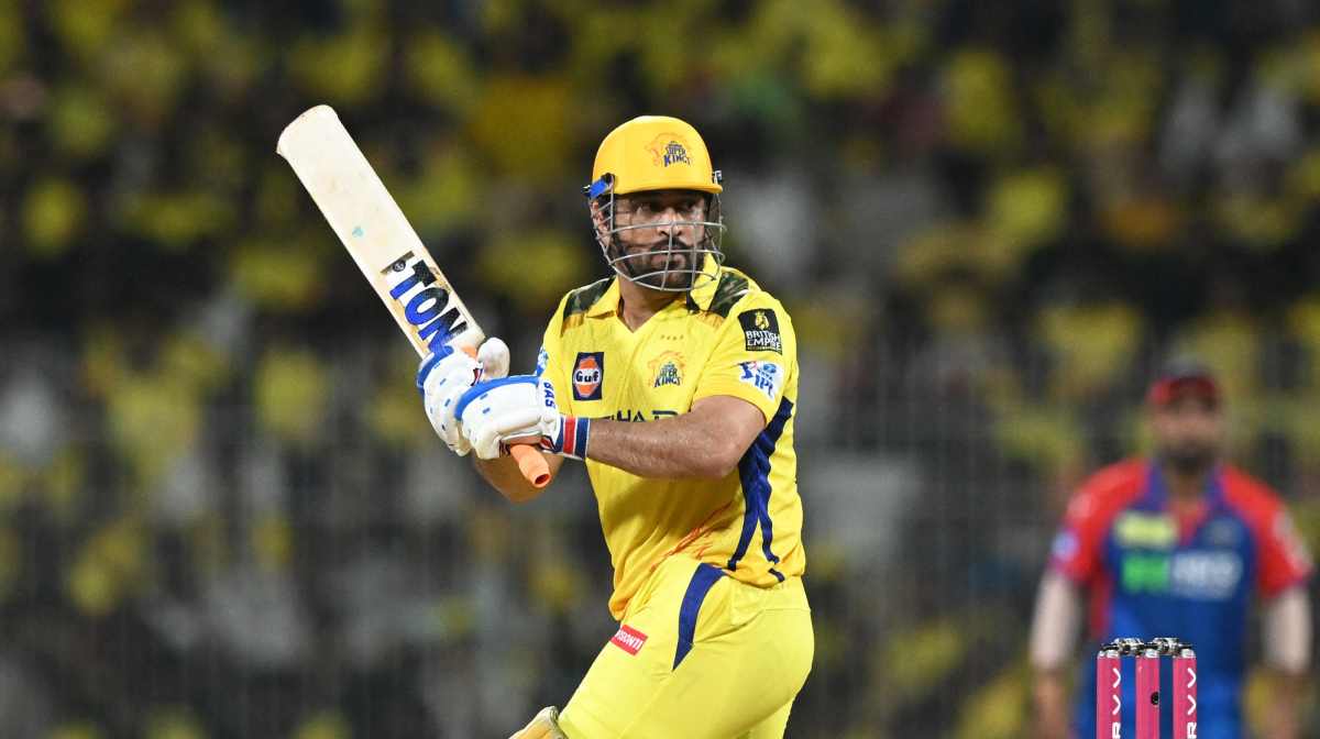 Cricket - Indian Premier League - IPL - Chennai Super Kings v Delhi Capitals - M.A. Chidambaram Stadium, Chennai, India - April 5, 2025
Chennai Super Kings' MS Dhoni in action REUTERS/Stringer