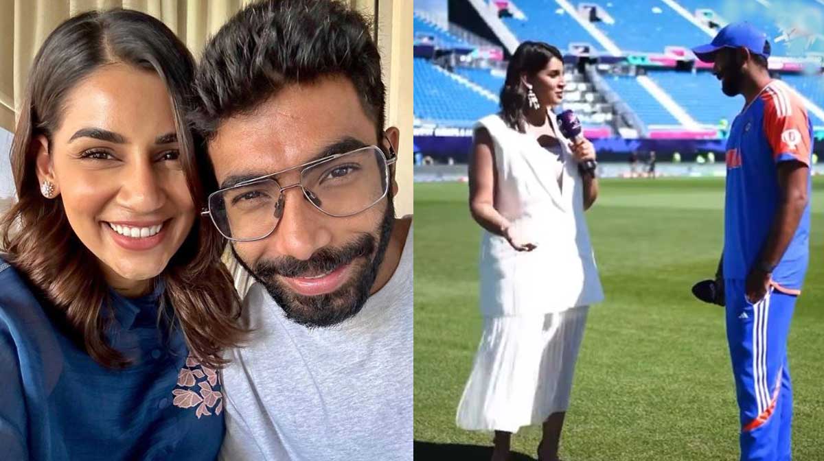bumrah-sanjana